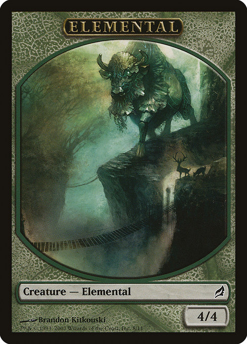 Elemental from Lorwyn Tokens