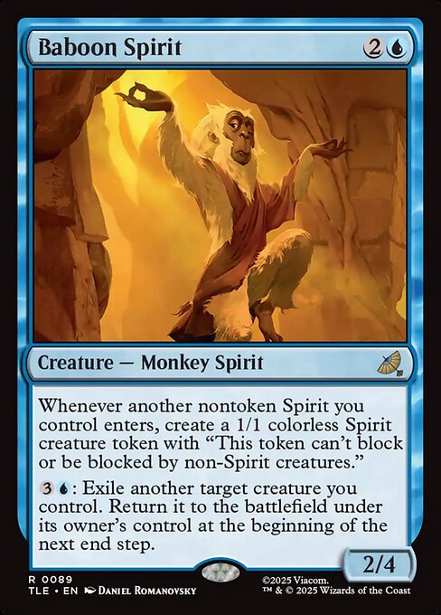 Baboon Spirit from Avatar: The Last Airbender Eternal