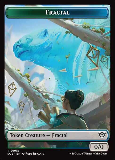 Fractal highlighted card art