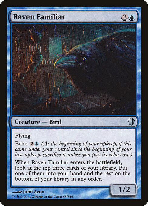 Raven Familiar from Commander 2013