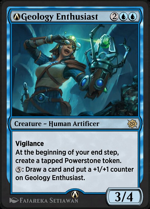 A-Geology Enthusiast highlighted card art
