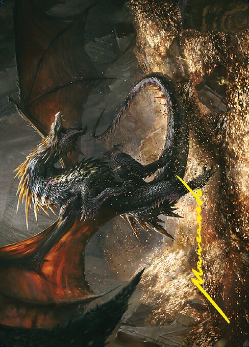 Cavern-Hoard Dragon // Cavern-Hoard Dragon from Tales of Middle-earth Art Series
