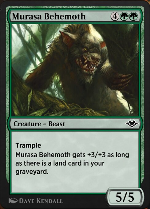 Murasa Behemoth highlighted card art