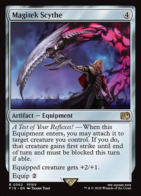 Magitek Scythe highlighted card art