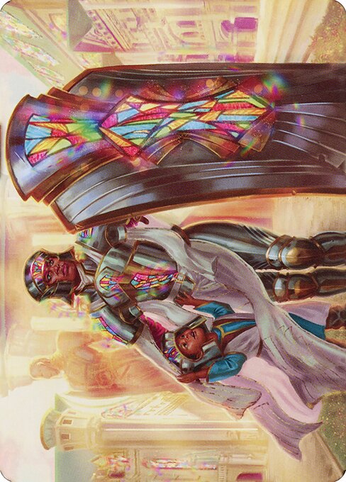 Guardian of New Benalia // Guardian of New Benalia highlighted card art