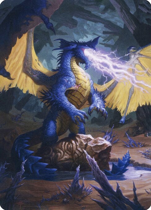 Blue Dragon // Blue Dragon from Adventures in the Forgotten Realms Art Series