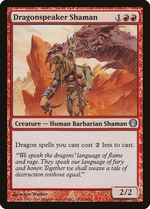 Dragonspeaker Shaman from Duel Decks: Knights vs. Dragons