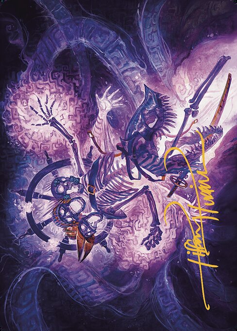 The Grim Captain // The Grim Captain from The Lost Caverns of Ixalan Art Series