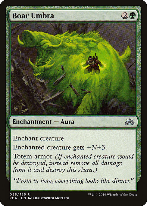 Boar Umbra from Planechase Anthology