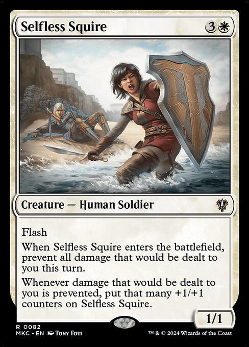 Selfless Squire highlighted card art