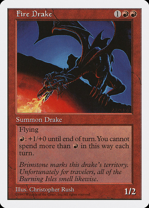 Fire Drake from Fifth Edition