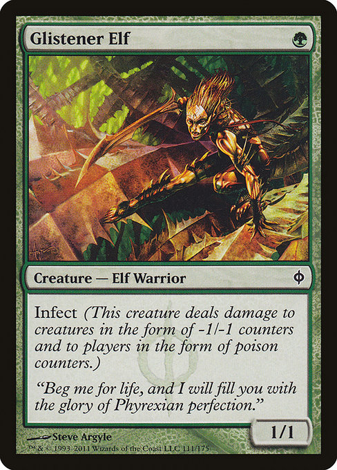 Glistener Elf from New Phyrexia
