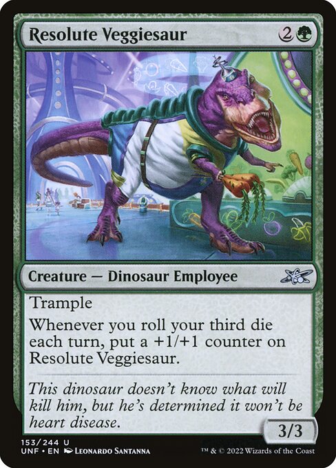 Resolute Veggiesaur from Unfinity