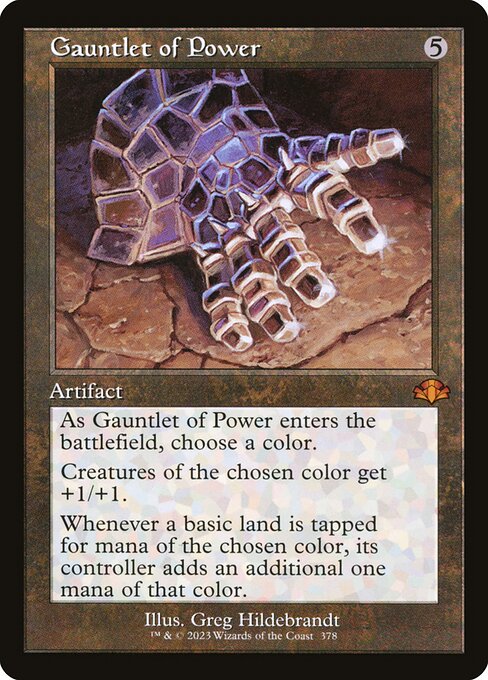 Gauntlet of Power from Dominaria Remastered