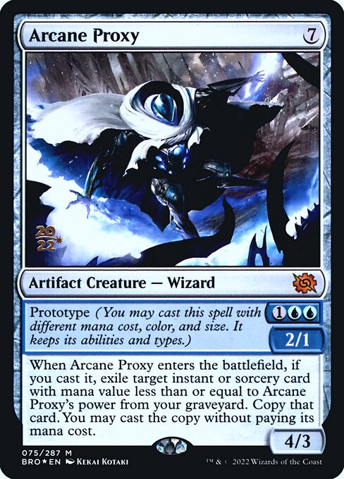 Arcane Proxy from The Brothers' War Promos