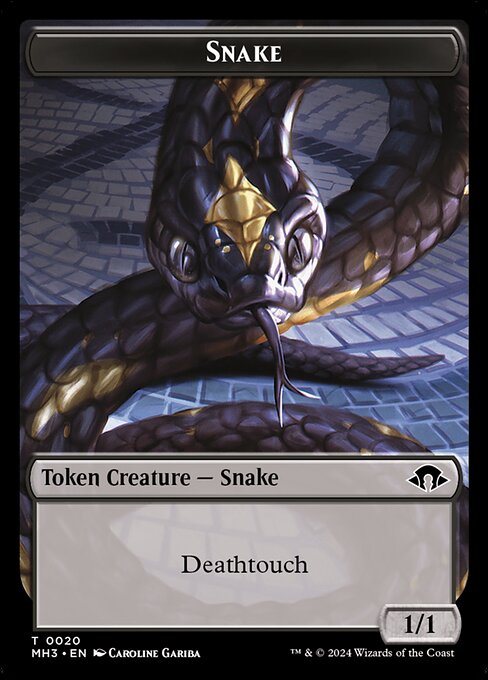 Snake from Modern Horizons 3 Tokens