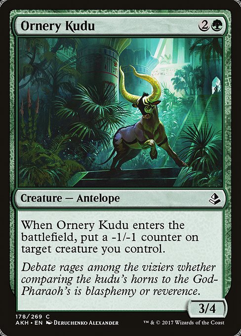 Ornery Kudu from Amonkhet
