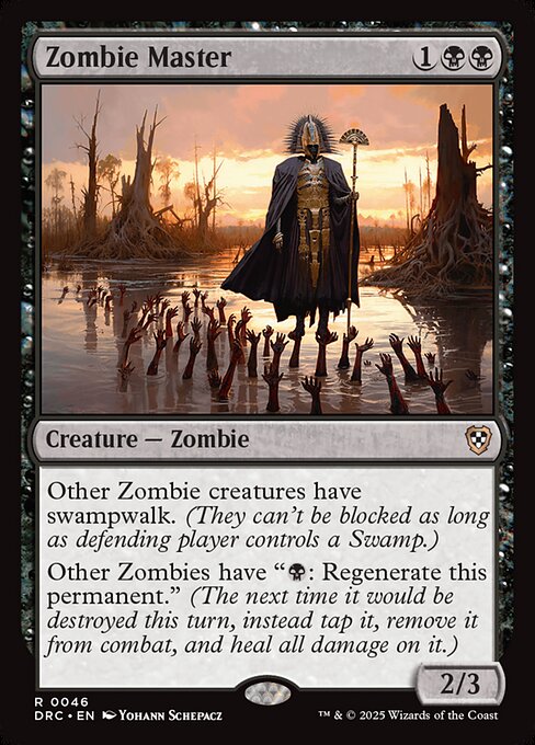 Zombie Master highlighted card art