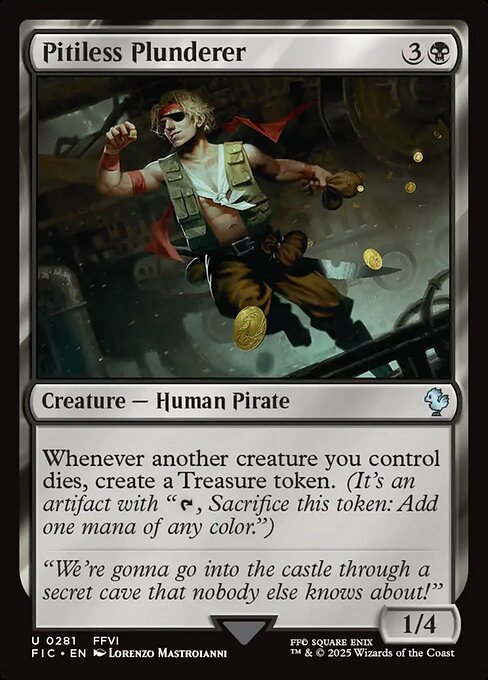 Pitiless Plunderer highlighted card art