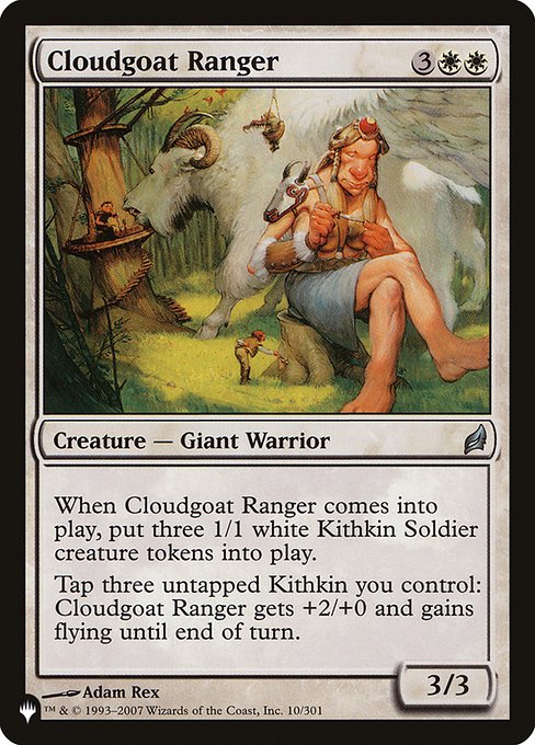 Cloudgoat Ranger from The List