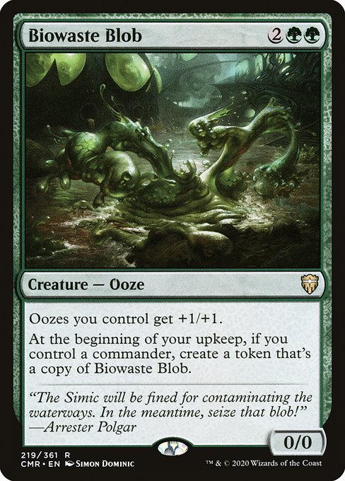 Biowaste Blob from Commander Legends