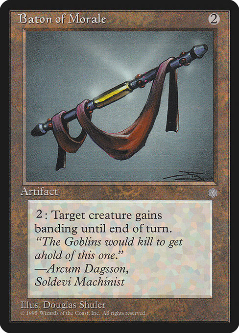 Baton of Morale highlighted card art