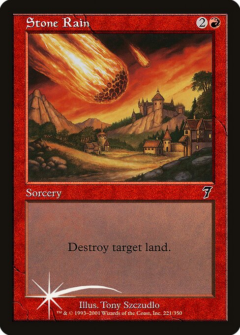 Stone Rain from Seventh Edition