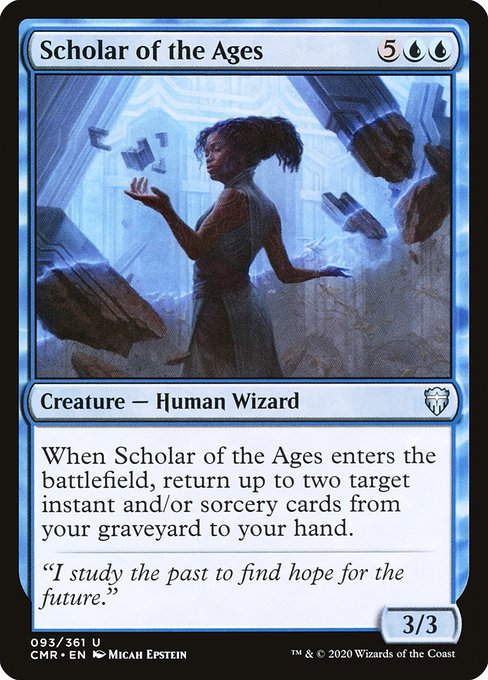 Scholar of the Ages from Commander Legends