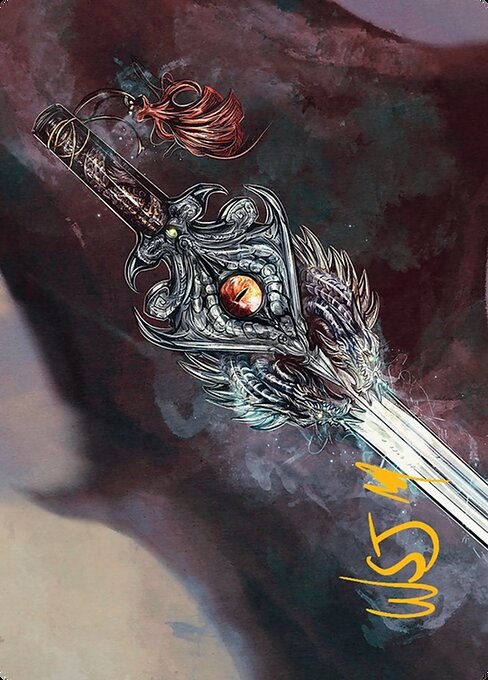 Dragonfire Blade // Dragonfire Blade from Tarkir: Dragonstorm Art Series