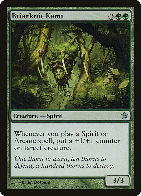 Briarknit Kami highlighted card art