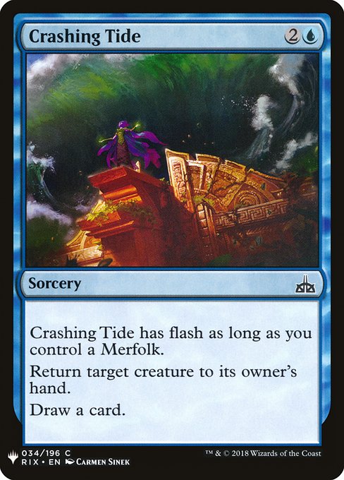 Crashing Tide from The List