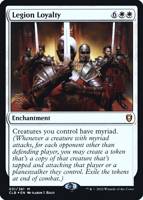 Legion Loyalty from Battle for Baldur's Gate Promos