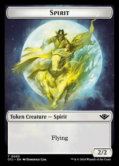 Spirit highlighted card art