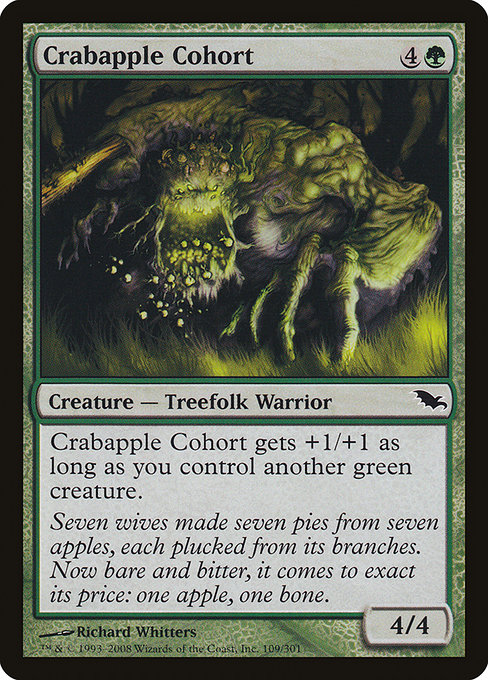 Crabapple Cohort highlighted card art