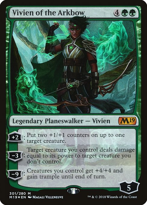 Vivien of the Arkbow highlighted card art