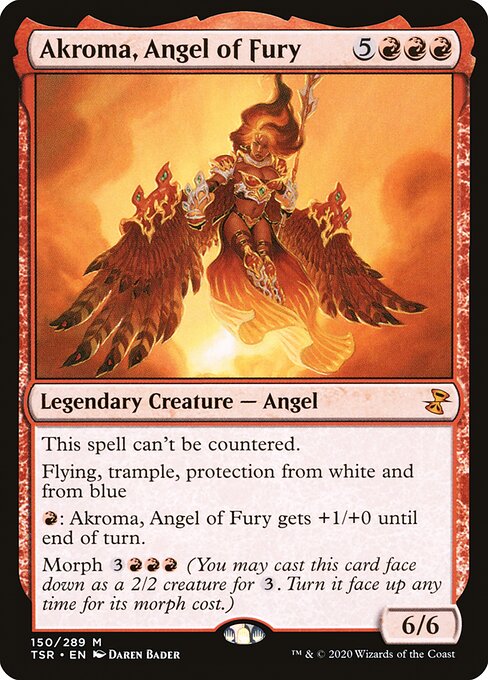 Akroma, Angel of Fury from Time Spiral Remastered