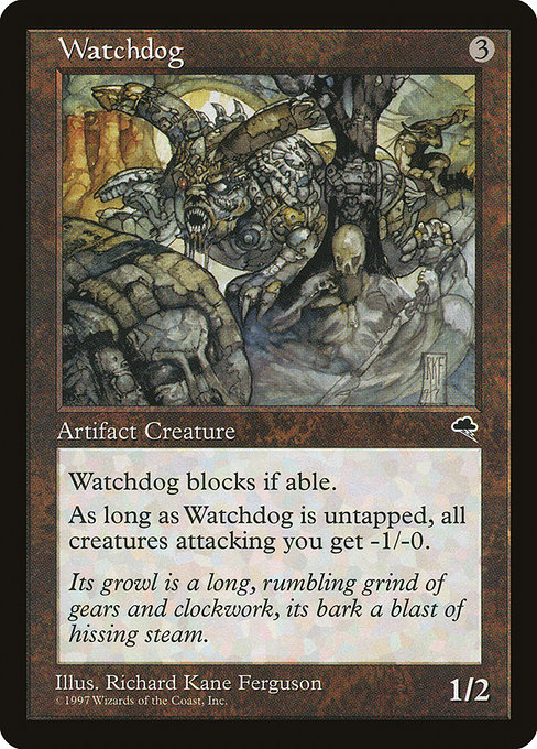 Watchdog highlighted card art
