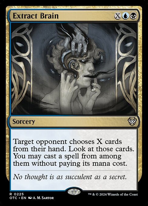 Extract Brain highlighted card art