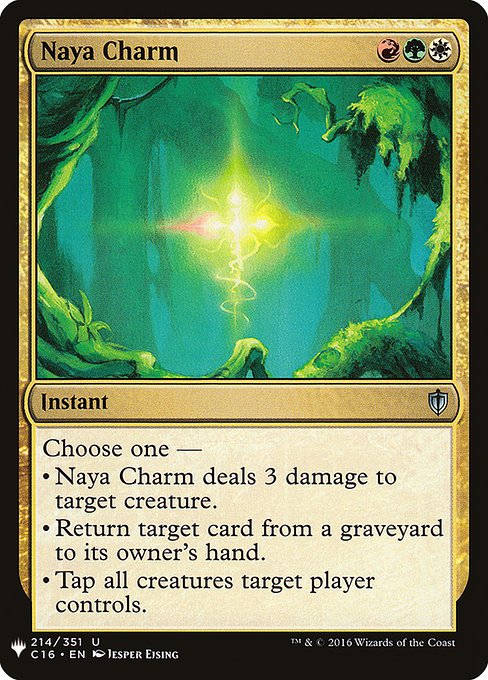 Naya Charm from The List