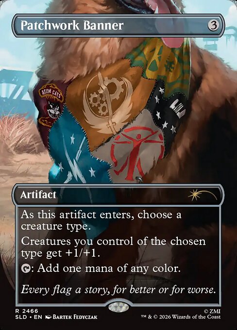 Patchwork Banner from Secret Lair Drop