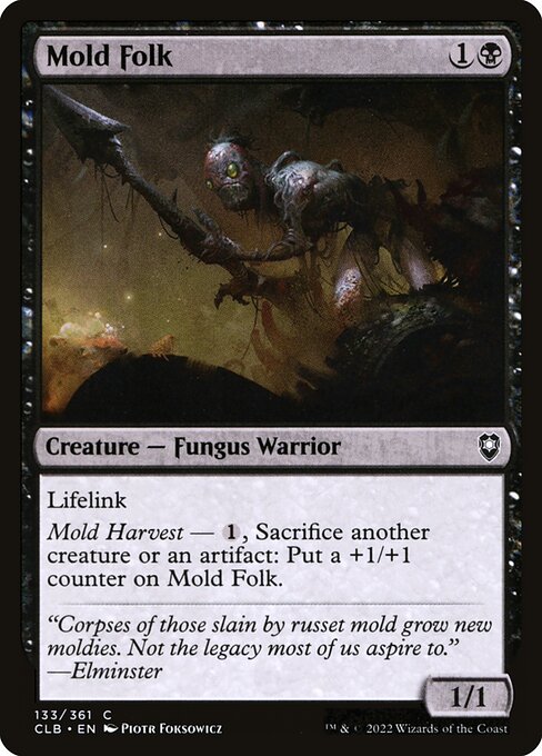 Mold Folk highlighted card art