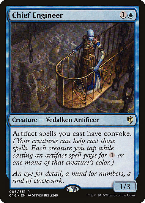 Chief Engineer highlighted card art