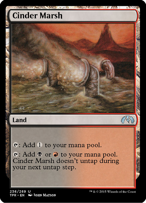 Cinder Marsh highlighted card art