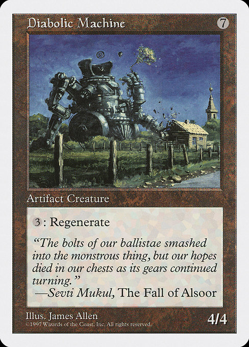 Diabolic Machine from Fifth Edition