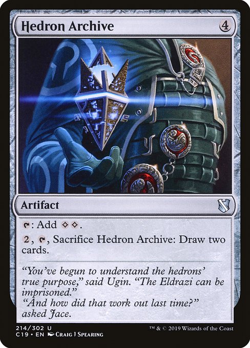 Hedron Archive from Commander 2019
