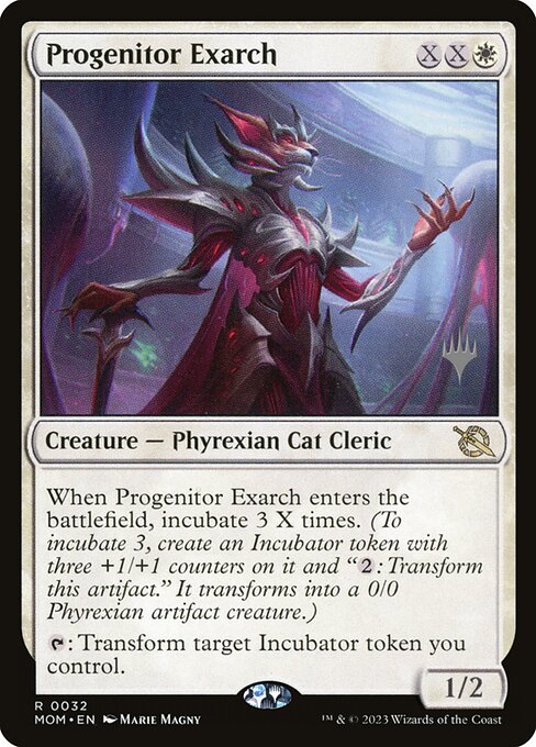 Progenitor Exarch from March of the Machine Promos