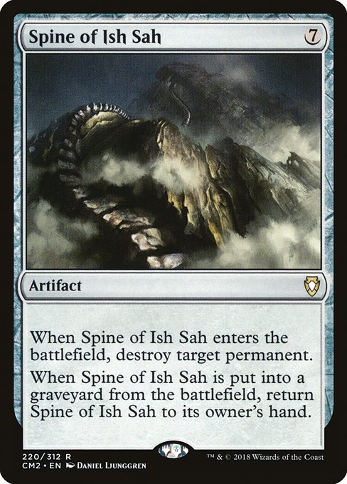 Spine of Ish Sah from Commander Anthology Volume II