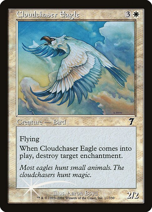 Cloudchaser Eagle from Seventh Edition