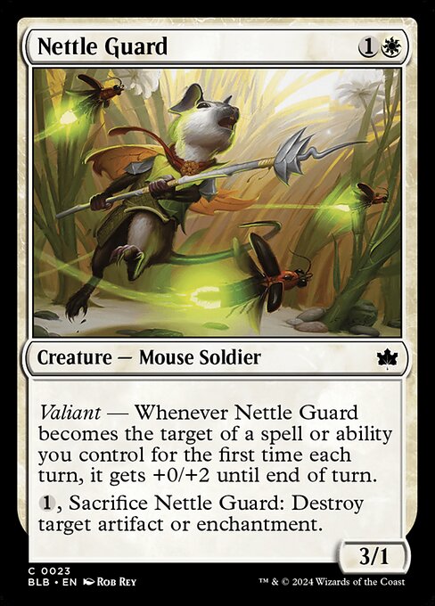 Nettle Guard highlighted card art