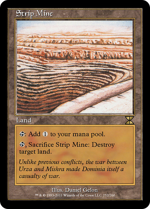 Strip Mine from Masters Edition IV